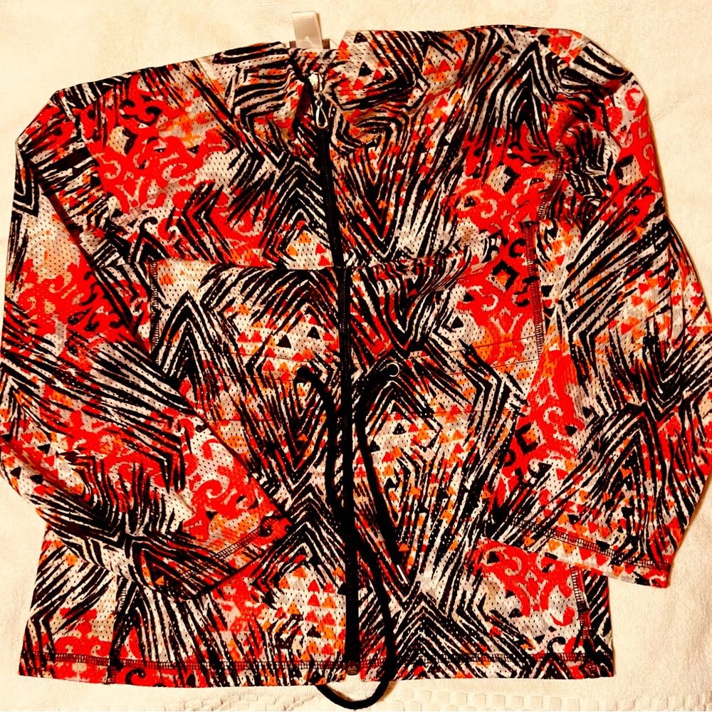 Drawstring Tunic with 3/4 sleeves